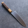 Sakai Takayuki Joya Topacio VG1 Santoku  180mm Mango de Wenge (Doble Aro Amarillo) - Japanny-SP