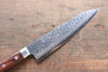 Seisuke VG10 de 17 Capas Damasco Gyuto  180mm Mango de Caoba - Japanny-SP