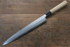 Seisuke [Left Handed] Molybdenum Kasumitogi Yanagiba  270mm - Japanny-SP