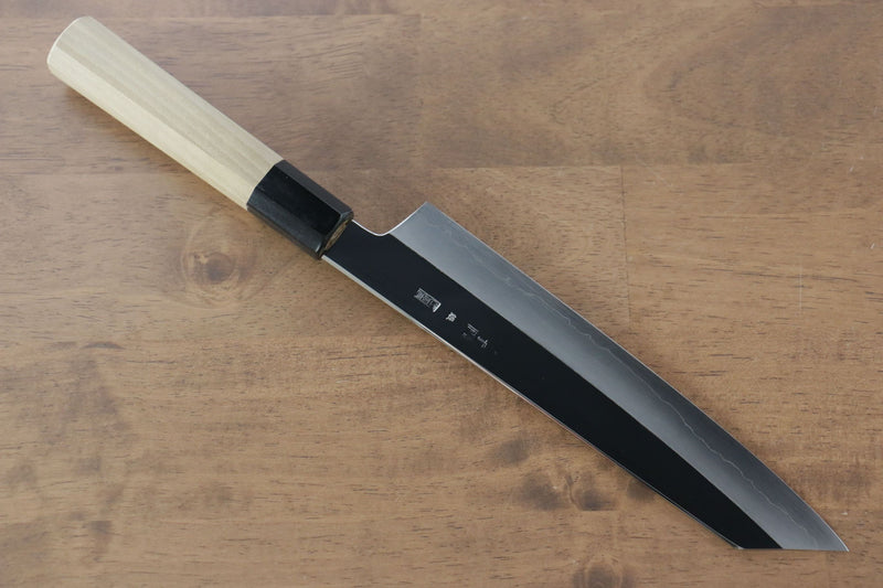 Choyo Acero de Plata No.3 Terminado de Espejo Kiritsuke Gyuto  210mm Mango de Magnolia - Japanny-SP