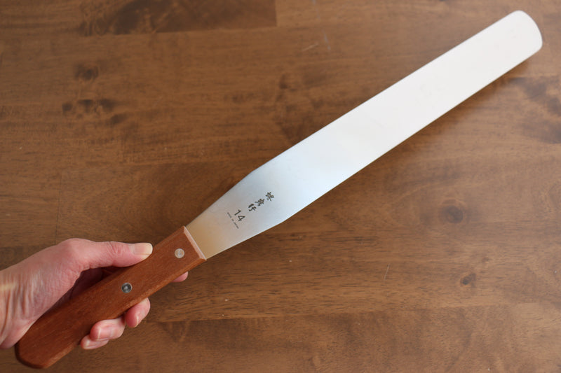 Sakai Takayuki Acero Inoxidable Cuchillo de paleta pastelero  350mm - Japanny-SP