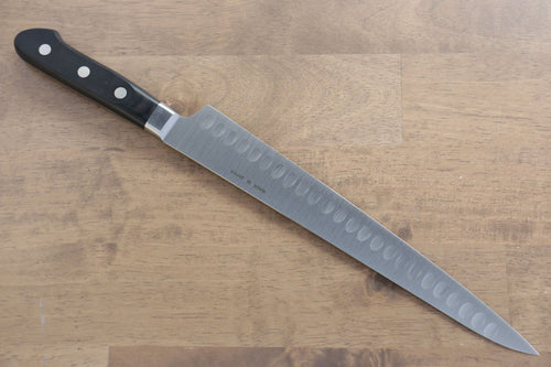 Seisuke Acero Sueco Sujihiki Salmon  270mm Mango de Madera de Pakka Negra - Japanny-SP