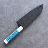 Kuroishime Magnolia Funda para 150mm Santoku pequeno con Clavija de madera contrachapada Kaneko - Japanny-SP