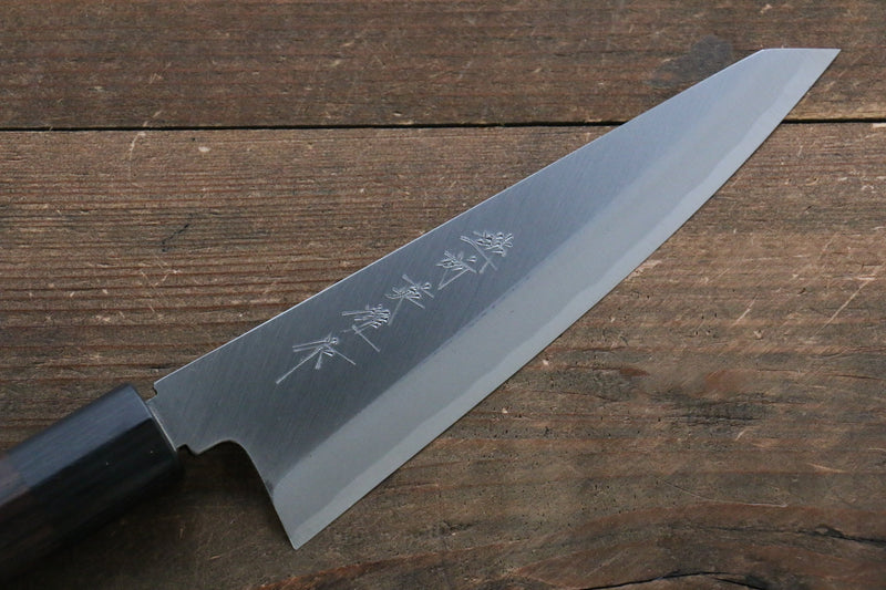 Hideo Kitaoka Acero Azul No.2 Deshuesador Honesuki  150mm Mango de Shitan - Japanny-SP