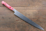 Sakai Takayuki Gran Chef Gran Chef Acero Sueco Sujihiki 240mm Mango de Micarta Roja - Japanny-SP