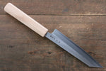 Seisuke Acero de Plata No.3 Kiritsuke Petty, Utilitario  150mm Mango de Cerezos Floreciendo - Japanny-SP