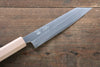 Seisuke Acero de Plata No.3 Kiritsuke Petty, Utilitario  150mm Mango de Cerezos Floreciendo - Japanny-SP