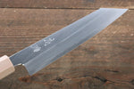 Seisuke Acero de Plata No.3 Kiritsuke Petty, Utilitario  150mm Mango de Cerezos Floreciendo - Japanny-SP