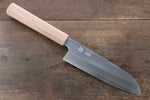 Seisuke Acero de Plata No.3 Santoku  165mm Mango de Cerezos Floreciendo - Japanny-SP