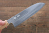 Seisuke Acero de Plata No.3 Santoku  165mm Mango de Cerezos Floreciendo - Japanny-SP