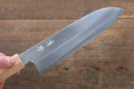 Seisuke Acero de Plata No.3 Santoku  165mm Mango de Cerezos Floreciendo - Japanny-SP