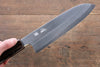 Seisuke Acero de Plata No.3 Santoku  165mm Mango de Laquerado - Japanny-SP