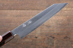 Seisuke Acero de Plata No.3 Kiritsuke Petty, Utilitario  150mm Mango de Laquerado - Japanny-SP