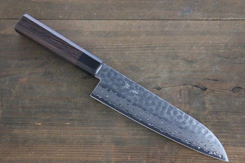 Seisuke AUS10 Santoku  180mm Mango de Shitan - Japanny-SP