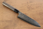 Kanjyo VG10 Damasco Santoku  180mm Mango de Madera de Pakka Gris - Japanny-SP