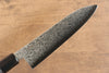 Kanjyo VG10 Damasco Santoku  180mm Mango de Madera de Pakka Gris - Japanny-SP