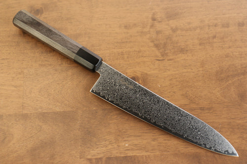 Kanjyo VG10 Damasco Gyuto  210mm Mango de Madera de Pakka Gris - Japanny-SP