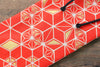 Japanese Style Knife Roll RedHexagon 1 Pocket - Japanny-SP