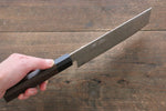 Seisuke AUS10 Damasco Nakiri  165mm Mango de Shitan - Japanny-SP