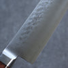 Seisuke SG2 Martillado Kiritsuke Gyuto  210mm Mango de Caoba - Japanny-SP