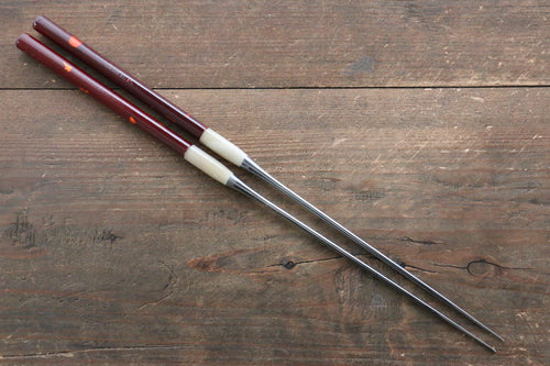 Moribashi Cooking Chopstick Red 165mm - Japanny-SP