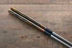 Moribashi Cooking Chopstick BlackGoldSplash 180mm - Japanny-SP