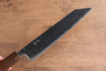 Seisuke Nami AUS10 Damasco con Terminado de Espejo Kiritsuke Gyuto  210mm Mango de Roble - Japanny-SP