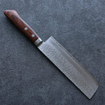 Seisuke VG1 Martillado Nakiri  165mm Mango de Caoba - Japanny-SP