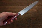 Sakai Takayuki Gran Chef Gran Chef Acero Sueco Petty-Utilitario 150mm Mango de Micarta Roja - Japanny-SP