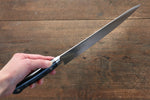 Sakai Takayuki Gran Chef Gran Chef Acero Sueco Sujihiki 240mm Mango de Micarta Negra - Japanny-SP