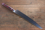 Sakai Takayuki Gran Chef Gran Chef Acero Sueco Sujihiki 240mm Mango de Micarta cafe - Japanny-SP