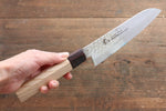 Sakai Takayuki VG10 Damasco de 33 Capas Santoku  170mm Mango de Keyaki (Olmo Japones) - Japanny-SP