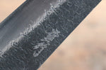 Takayuki Iwai Super Azul Kurouchi Martillado Gyuto  180mm Mango de Shitan - Japanny-SP