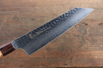 Sakai Takayuki VG10 Damasco de 33 Capas Kengata Santoku  160mm Mango de Keyaki (Olmo Japones) - Japanny-SP