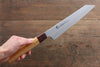 Sakai Takayuki VG10 Damasco de 33 Capas Kengata Santoku  160mm Mango de Keyaki (Olmo Japones) - Japanny-SP