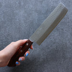 Seisuke VG1 Martillado Nakiri  165mm Mango de Caoba - Japanny-SP