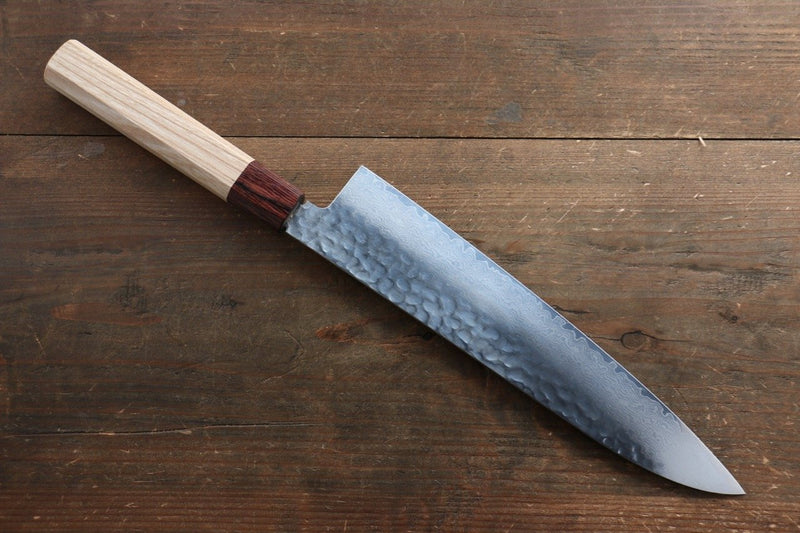 Sakai Takayuki VG10 Damasco de 33 Capas Gyuto  240mm Mango de Keyaki (Olmo Japones) - Japanny-SP