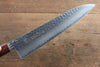 Sakai Takayuki VG10 Damasco de 33 Capas Gyuto  240mm Mango de Keyaki (Olmo Japones) - Japanny-SP