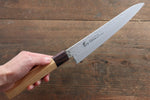 Sakai Takayuki VG10 Damasco de 33 Capas Gyuto  210mm Mango de Keyaki (Olmo Japones) - Japanny-SP