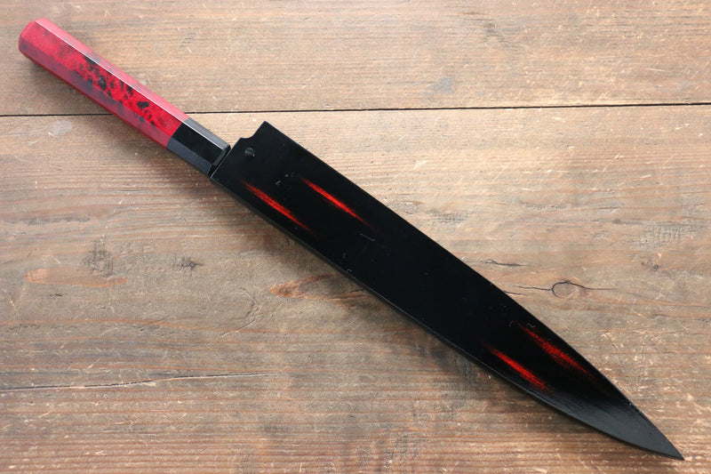 Sakai Takayuki Yanagiba Knife World Sushi Skills Institute Special Edition Red - Japanny-SP