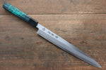 Sakai Takayuki Yanagiba Knife World Sushi Skills Institute Special Edition Green - Japanny-SP