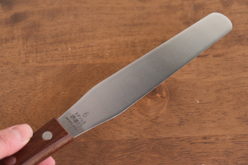 Sakai Takayuki Acero Inoxidable Cuchillo de paleta pastelero  150mm - Japanny-SP