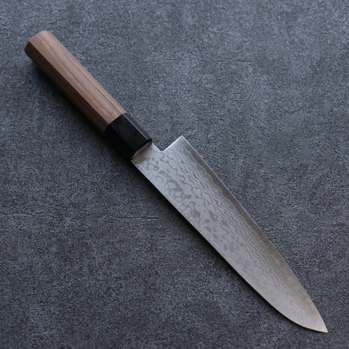 Seisuke VG10 Damasco Gyuto  180mm Mango de Nogal - Japanny-SP