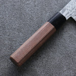 Seisuke VG10 Damasco Santoku  165mm Mango de Nogal - Japanny-SP