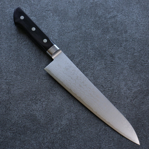 Seisuke VG10 Damasco Gyuto  210mm Mango de Madera de Pakka Negra - Japanny-SP