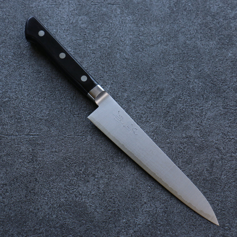 Seisuke VG10 Damasco Petty-Utilitario  150mm Mango de Madera de Pakka Negra - Japanny-SP