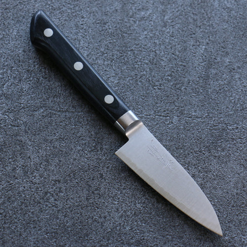 Seisuke VG10 Damasco Petty-Utilitario  80mm Mango de Madera de Pakka Negra - Japanny-SP