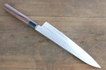 Sakai Takayuki AUS10 Damasco de 45 Capas Gyuto  240mm Mango de Shitan - Japanny-SP