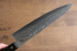 Nao Yamamoto VG10 Damasco Gyuto  210mm Mango de Madera de Pakka Negra - Japanny-SP