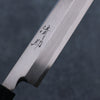 Seisuke Acero Blanco Kasumitogi Yanagiba  240mm Mango de Palisandro - Japanny-SP